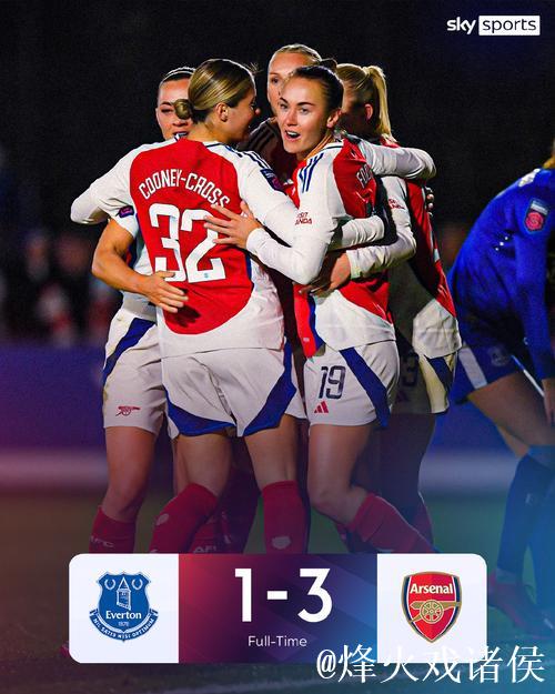 鲁索百球里程碑,阿森纳女足3比1击败埃弗顿女足精彩回顾 鲁索百球里程碑,阿森纳女足3比1击败埃弗顿女足精彩回顾
